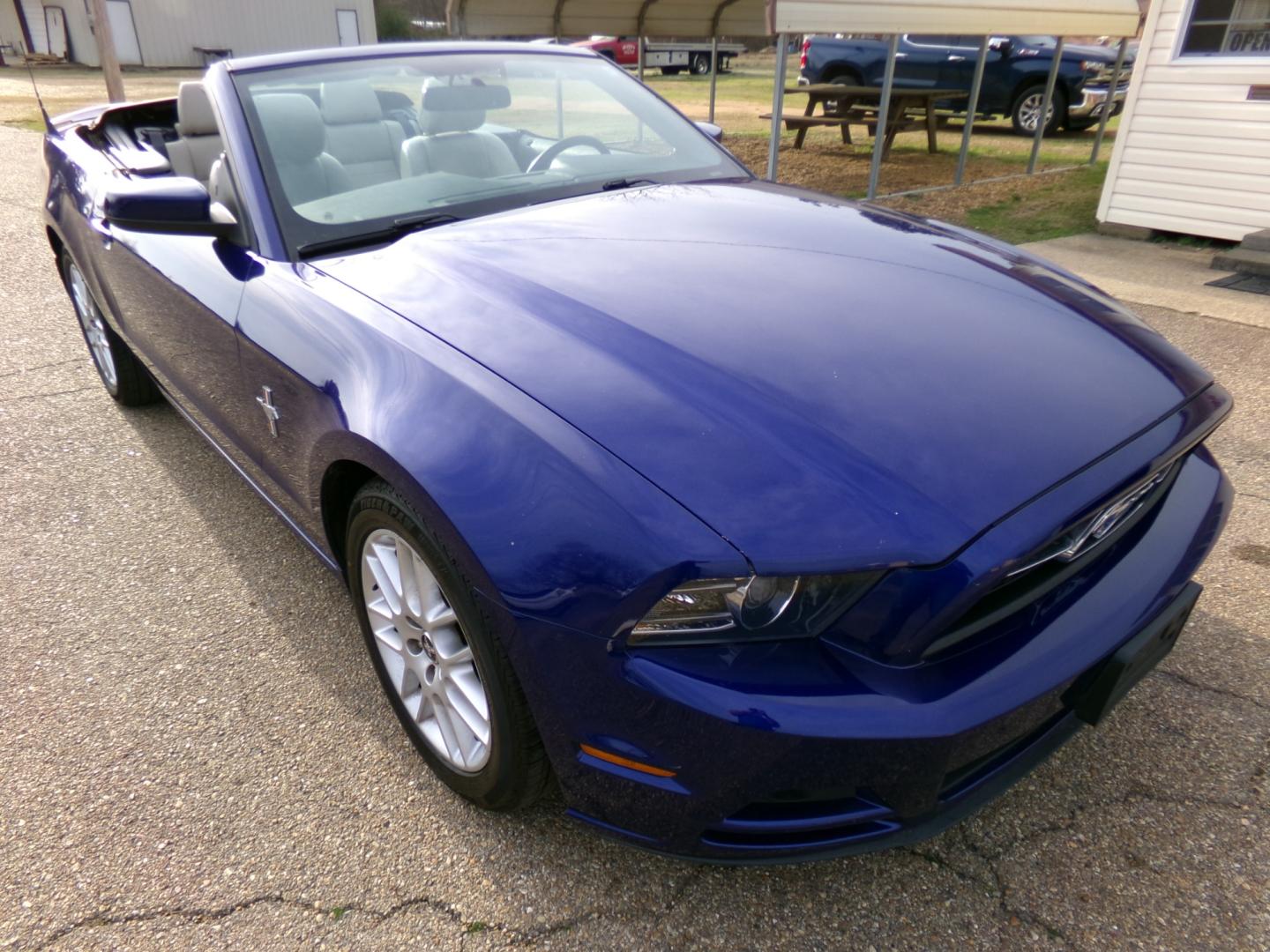 2014 Deep Impact Blue Metallic /Black Ford Mustang (1ZVBP8EM4E5) , located at 401 First NE, Bearden, AR, 71720, (870) 687-3414, 33.726528, -92.611519 - Photo#27